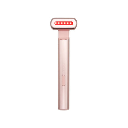 Stylo anti-cernes 4-en-1 – Massage yeux avec chaleur, vibrations, LED et micro-courant EMS